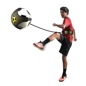MEADE Outdoor Sports Toy Ball with Elastic Swing Football Training Auxiliary Package for Adults - High-Quality Adjustable Straps & Durable Ball Rack for Enhanced Ball Control Practice