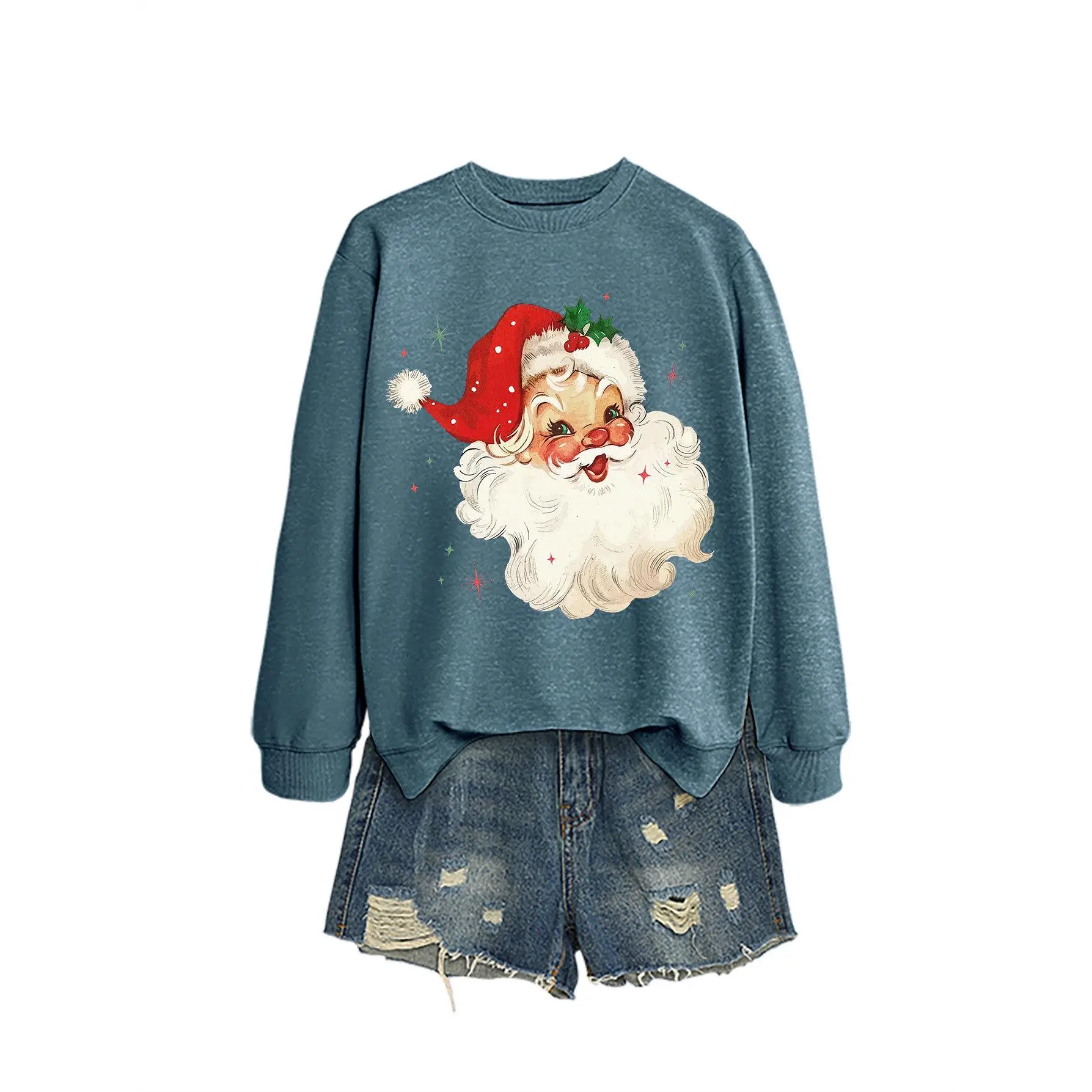 Blue hoodie (color picture)