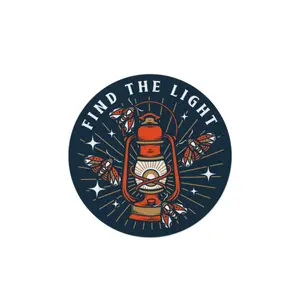 FIND THE LIGHT STICKER