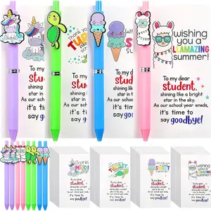 30/36 Sets Bulk End of Year Gifts for Students Emotional Support Ballpoint Pens Set from Teachers Summer Classroom Party Favors for Teachers Parents Class Reward Gift Idea Creative Stationery Set 2026 Graduation Party Ideas for College Elementary School