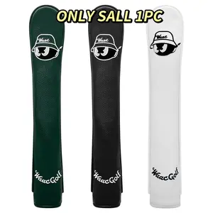 1pc Golf Alignment Stick Cover with Interesting Pattern, Durable and Dust-Proof Material, Multiple Color Options Available, Golf Accessories