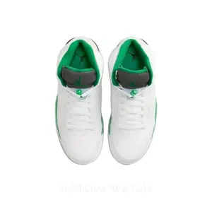 Retro Basketball Sneakers in Lucky Green Colorway
