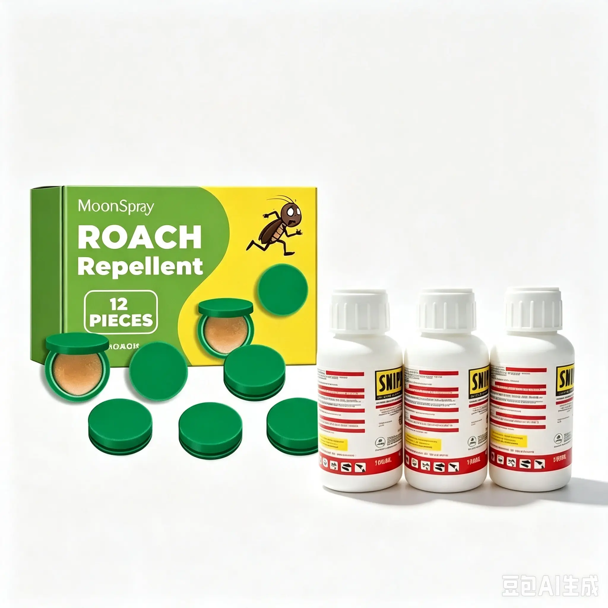 SNIPER Concentrated Insecticide Solution - Multi-Insect Killer for Cockroaches, Flies, Mosquitoes, Spiders, Ants, Centipedes - Indoor Pest Control for Kitchens, Restaurants, Toilets