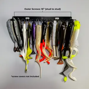 Pesca Innovations Magnum Fishing Lure Holder, Large FIshing Lures, Saltwater, Freshwater, Expandable Storage