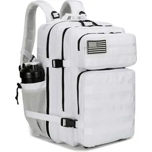 45L Military Tactical Backpack Large Army 3 Day Assault Pack Molle Bag Backpacks