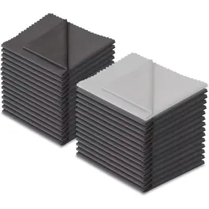 (30 pack) microfiber cleaning cloths, glasses cloth, lens cleaning cloth, eyeglass cloth, glasses wipes, eyeglass wipes, iPad iPhone lens wipes