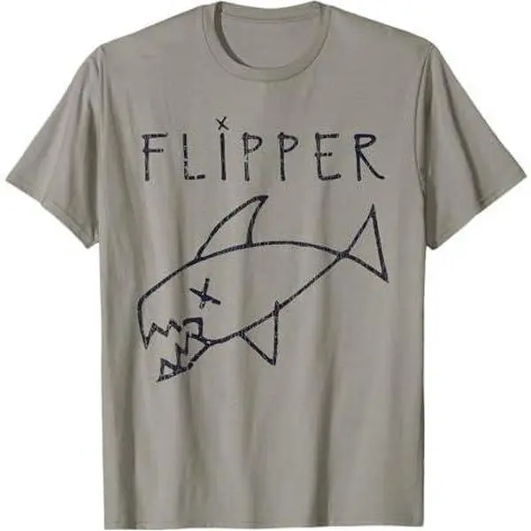 Funny Flipper Fish Die Sarcastic Graphic T-Shirt