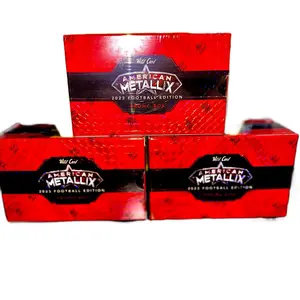 2023 Wild Card American Metallix Football Promo Boxes and Packs