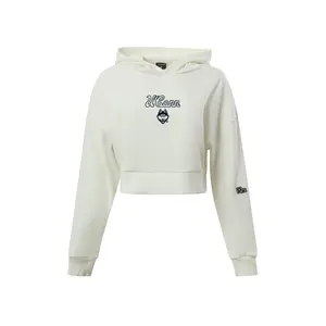 UConn Warm-Up Cropped Hoodie