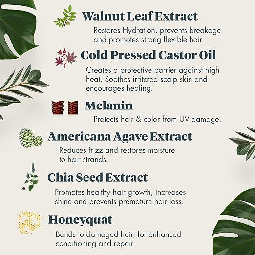 Revive Thermal Hair Protector Spray – UV Hair Protection Spray to Restore Vitality – Paraben Free Heat Protectant Hairspray for Hair Dryer – UV Protectant Spray for Natural & Colored Hair