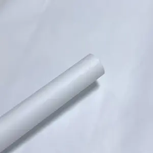Peel and Stick Wallpaper, Matte White Contact Paper, Self-adhesive and Removable Wallpaper, Waterproof Contact Paper for Cabinets, Kitchen Counter, Countertops, Home, Interior