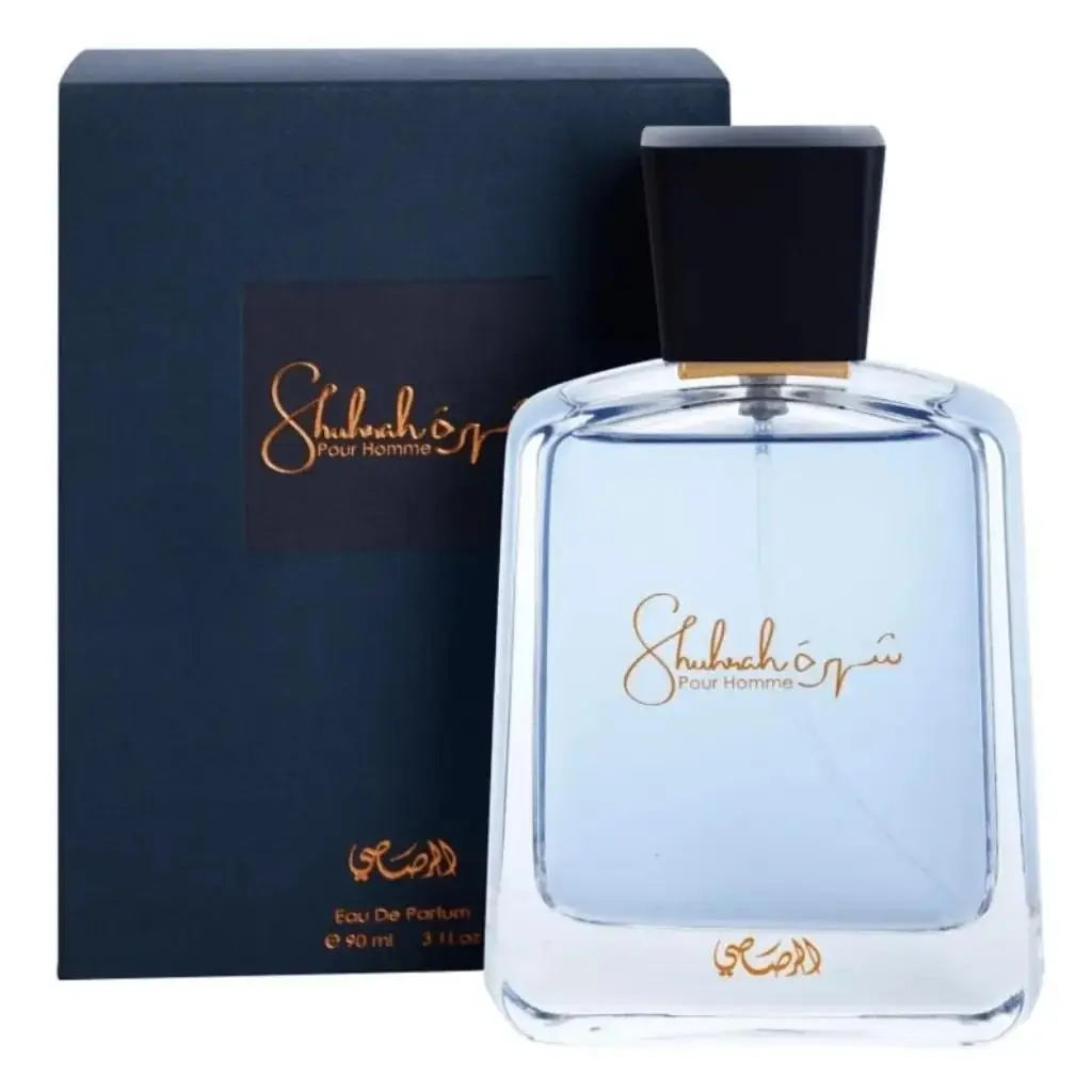Rasasi Shuhrah Pour Homme EDP - Floral Jasmine Tomato Scented Perfume, 3.4 oz Unisex Fragrance