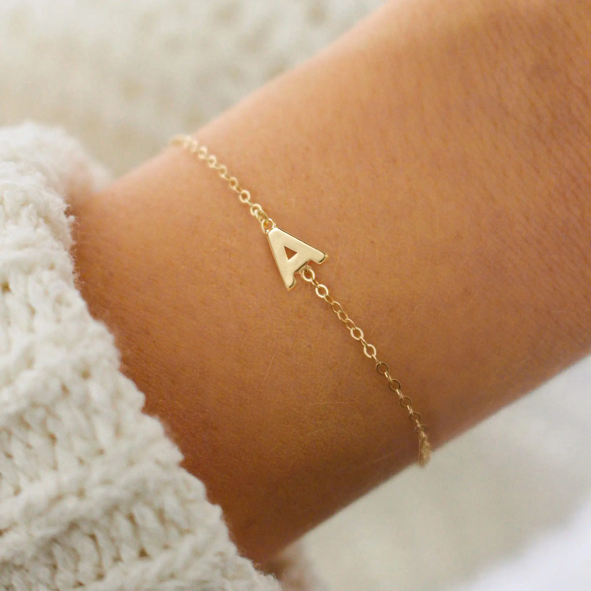 Initial Bracelets for Women — Dainty Letter Jewelry, Perfect Gifts and Everyday Wear