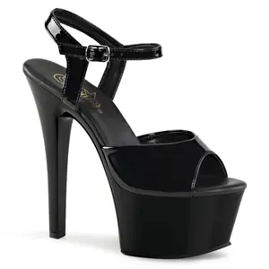 Pleaser Aspire-609 Womens Sandals in Black