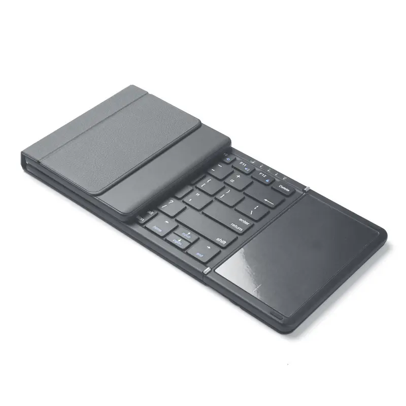 70% off Foldable Wireless Bluetooth Keyboard with Touchpad, Universal for Mobile Phones, Tablets, and Laptops, Portable for Office Use, Neutral