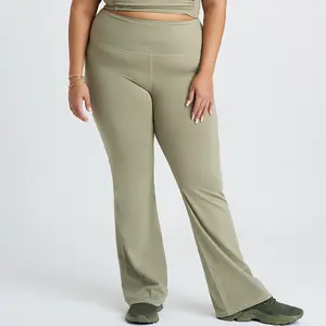 POPSUGAR PS Flare Leggings for Women, Bell Bottoms High Waisted Yoga Pants Women with Pocket