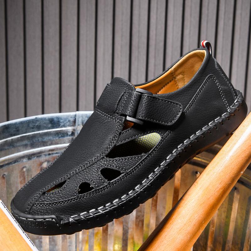 Men's Summer Casual Sandals Outdoor Comfort Slip Resistant Fisherman Shoes Hiking Sandals