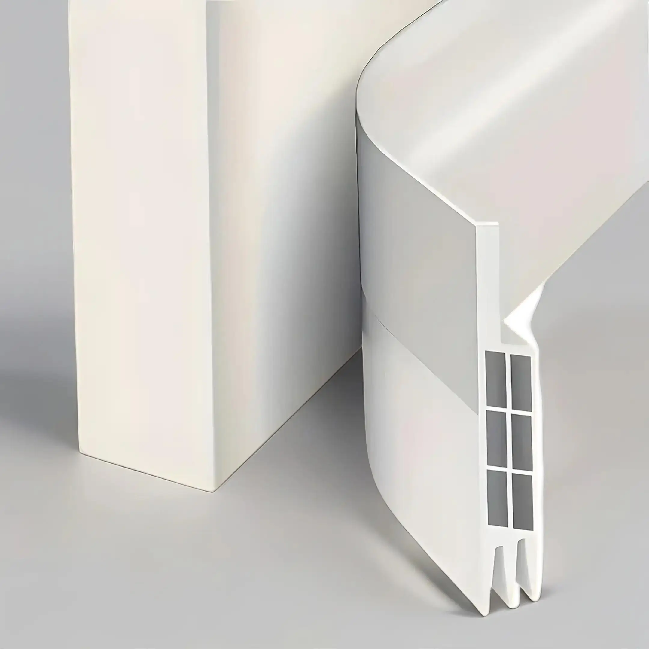 Door Draft Slide Stopper, 1 Count Door Seal Stopper for Exterior/interior Doors, Soundproof Door Bottom Weather Stripping, Home Door Closer Accessorie