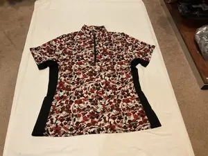 Kerrits Ice Fil Shirt Brown Print XL