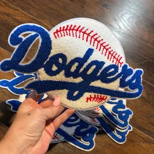 Baseball embroidered make your own shirt iron on patch- large