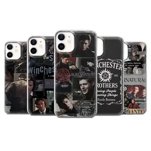 Horror Hot TV Supernatural Phone Cases For iPhone 17 Pro Max Air 16 Plus 15 14 13 12 Transparent Shockproof Cover Protection Stylish Design