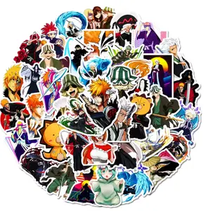 50Pcs BLEACH: Thousand-Year Blood War Japanese Anime Stickers DIY Waterproof Phone Car Skateboard Laptop Luggage Notebook