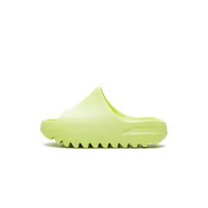 Yeezy Slide Kids "Glow Green"