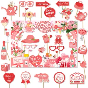 Mother's Day Photography Props for Parties and Event Selfie Picture Frame Tool