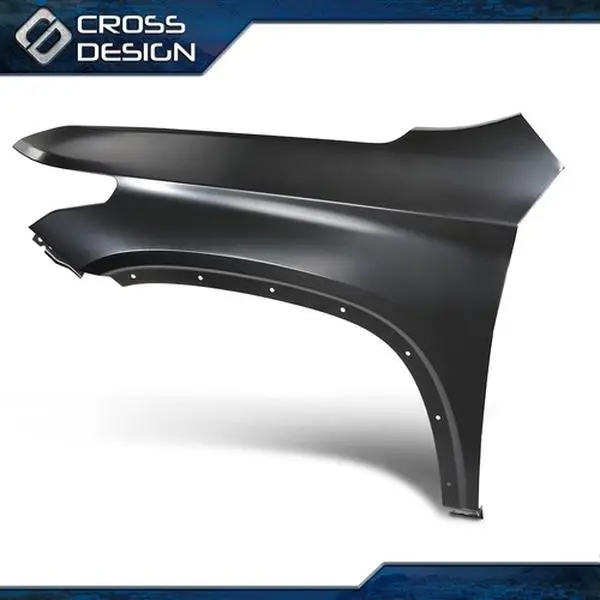 CROSSDESIGN New Steel Front Driver-Side Fender Automotive Replacement Part, Easy-Install Vehicle-Specific Exterior Accessory for 2018-2023 Chevrolet Traverse (84679031, High Country, LS, LT, Premier, RS), Factory Direct Pricing, Limited Life Guarantee