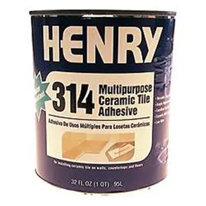 Cronin Company 1 Quart Multipurpose Ceramic Tile Adhesive HY314-SET034