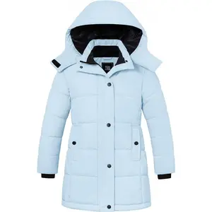 Kids' Winter Coats Hooded Outerwear Puffer Jacket