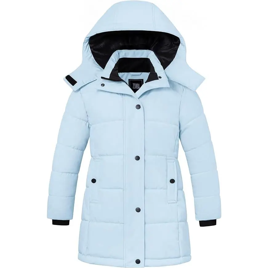Kids' Winter Coats Hooded Outerwear Puffer Jacket