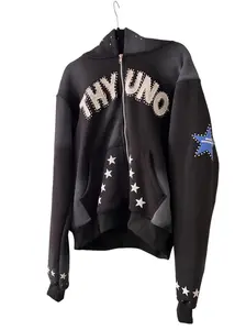 Black "Separation = Elevation" Zip-up