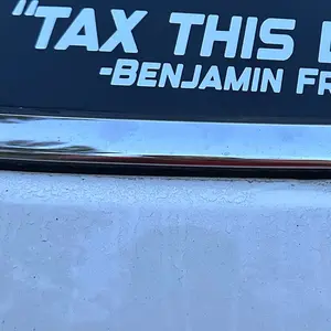 Ben Franklin Style 1 Decal MULTIPLE SIZES