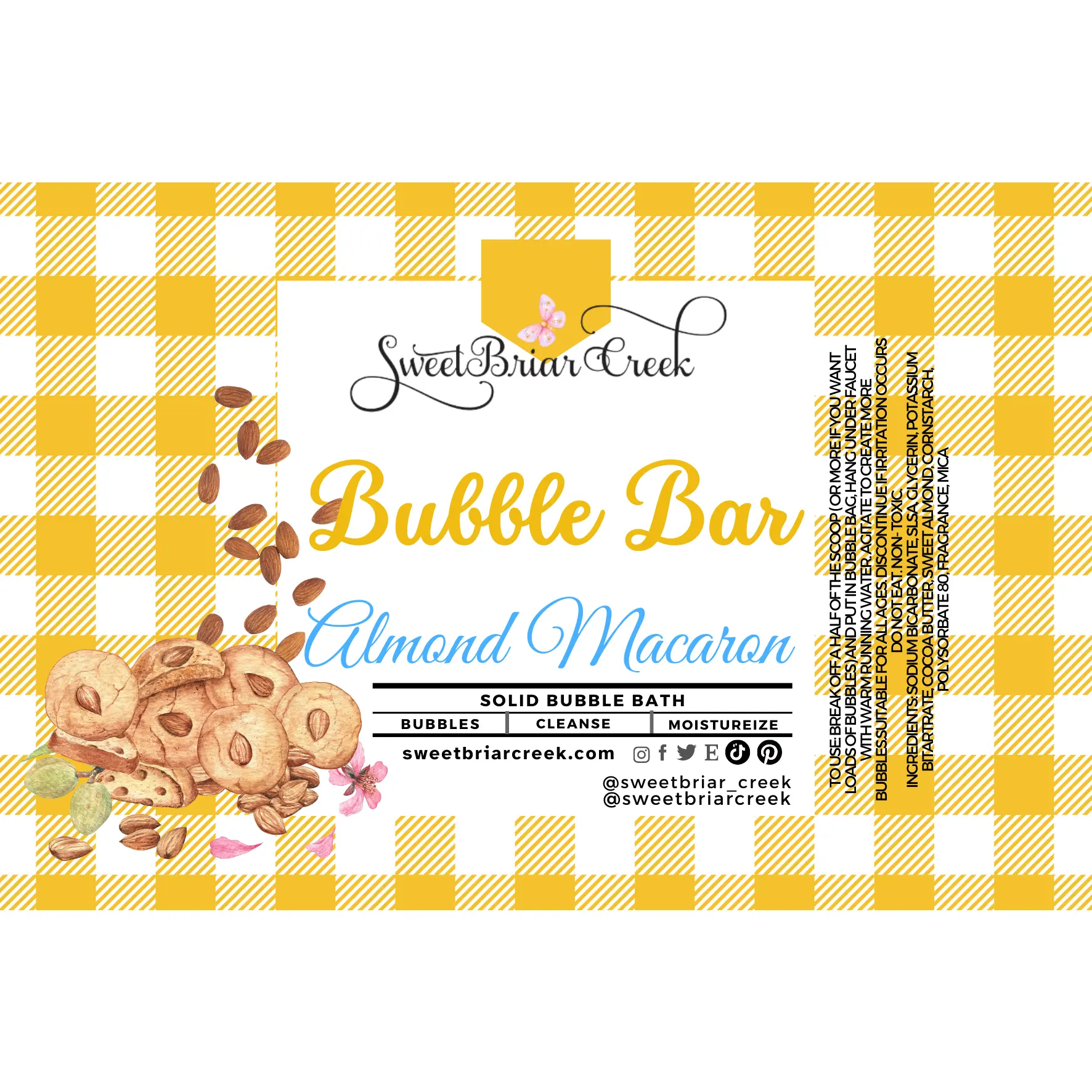 Almond Macaroon Bubble Scoop