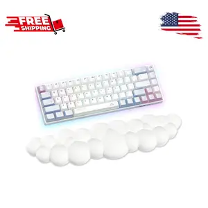 Cloud Wrist Rest for Keyboard & Mouse - Non-Slip Base