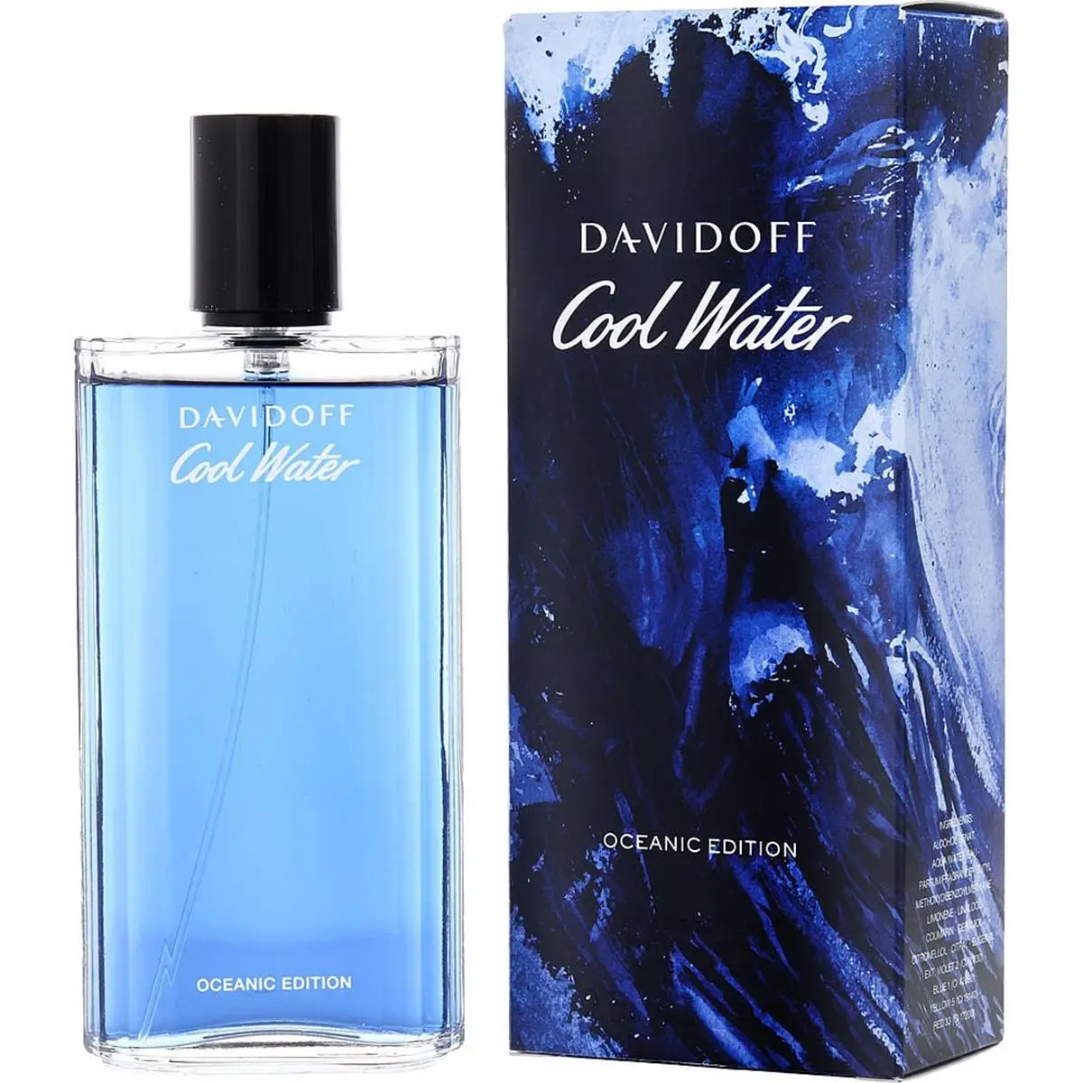 Davidoff Cool Water Oceanic Eau de Toilette - Men's Fragrance Cologne, Natural Spray, 4.2 fl oz (125 ml)