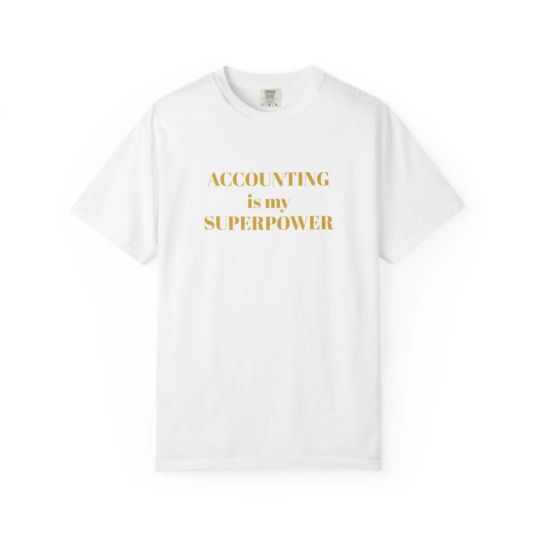 ACCOUNTING is my SUPERPOWER T-Shirt | Accountant t-shirt | Accountant Graphic Tee