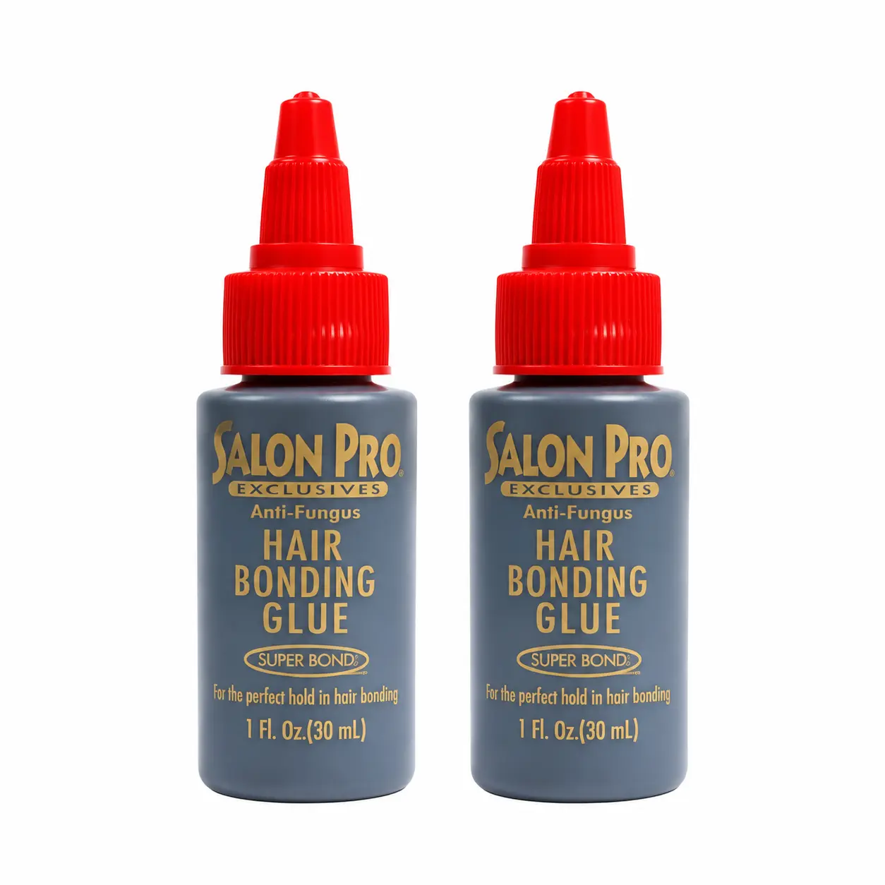 Salon Pro Super Bond Anti-Fungus Hair Bonding Glue, 1 fl oz (30 mL) - 2 Pack