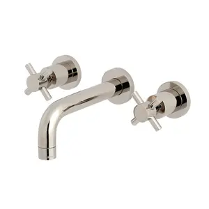 Concord 2-Handle Modern Wall Mount Bathroom Faucet