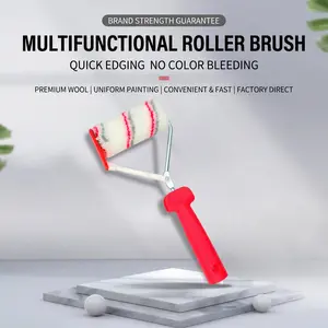 Multi-Functional Edge Trimming Roller Brush, Versatile Painting Tool, Ideal for Home Improvement Projects, Durable & Efficient Design