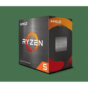 AMD Ryzen 5 5600X Desktop CPU Processor, Hexa-Core, 3 MB, 4.6GHz, 65W, with Wraith Stealth Cooler (Retail)