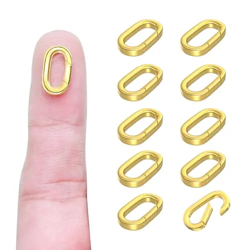 10Pcs Gold