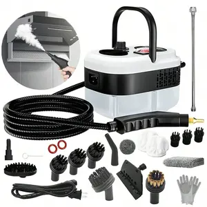 21 In 1 Steam Cleaner 2500W High Pressure Steamer For Cleaning, 99% Sterilization Handheld Steam Cleaner - Car Steamer Handheld Steam Cleaner For Home Use, Hardwood Floor Steam Cleaner For Upholstery, Kitchen, Bathroom, Grout