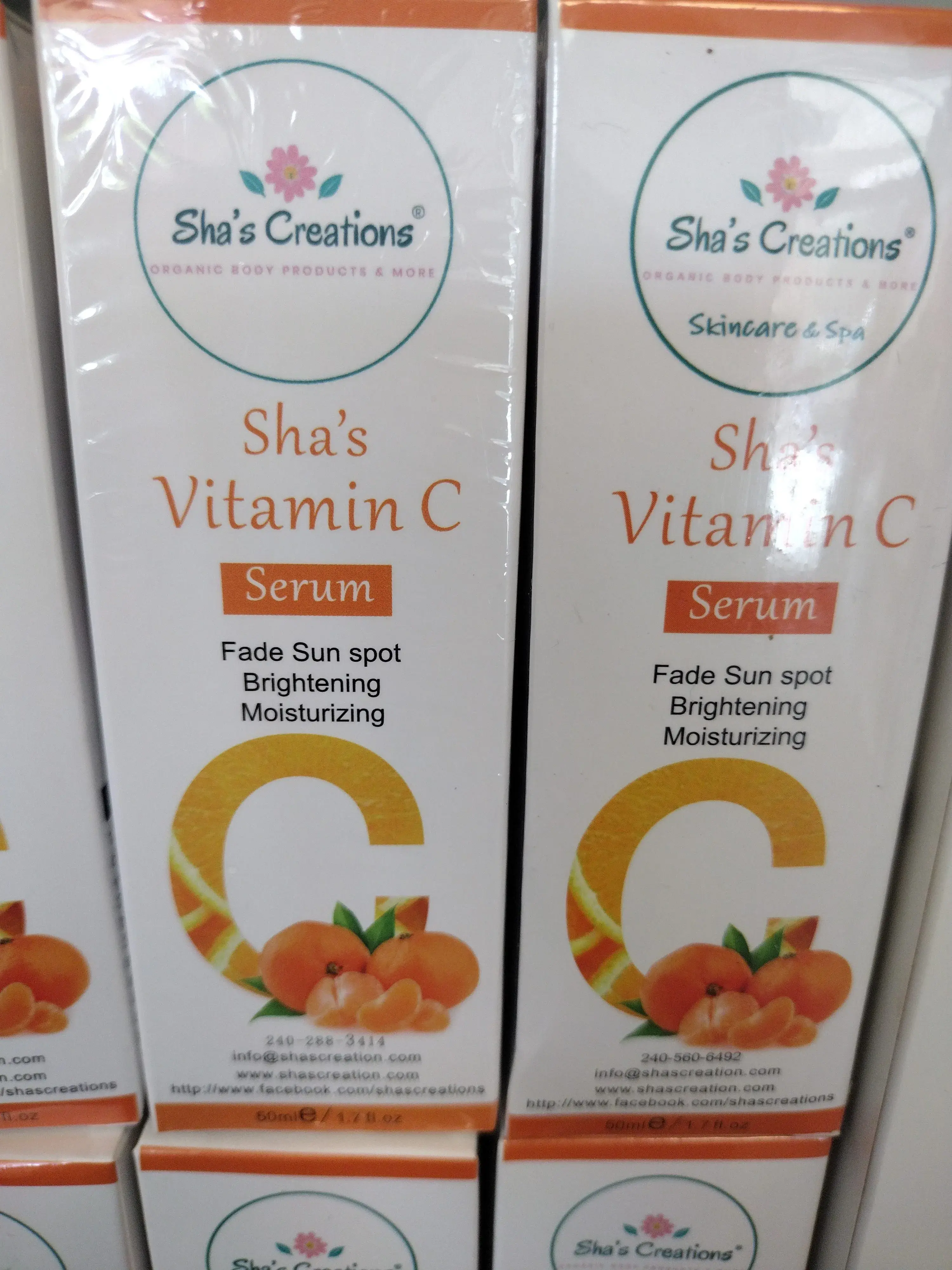 Vitamin C serum Hyaluronic Acid Alcohol Free