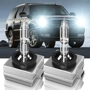 Front Stock HID Headlight Bulbs for Cadillac Escalade 2007 2008 2009 2010 2011 2012 2013 2014 High Low Beam x2 xenon Lighting Performance