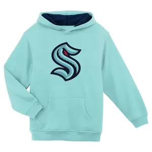 Seattle Kraken Prime Youth Ice Blue Hoodie