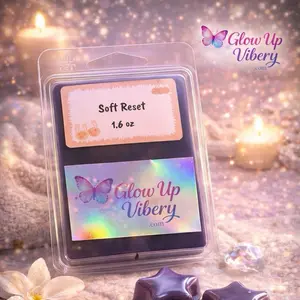 Soft Reset Wax Melt  Warm Vanilla Sugar | Cozy Clean Scent | Strong Soy Wax Melt