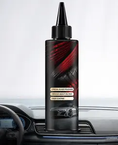 Viral Car Glass Polish Liquid – Remove Oil Film & Water Spots, Restore Clarity, Hydrophobic Rain Repellent Coating, Scratch Repair Windshield Cleaner