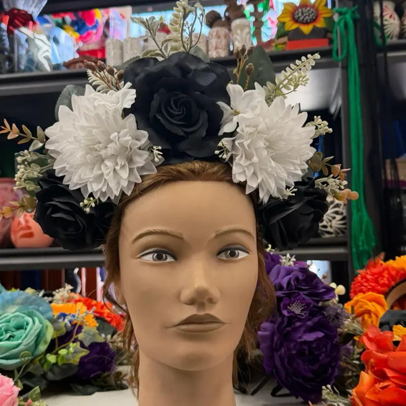Day of the dead Catrina Headband for Dia de los Muertos